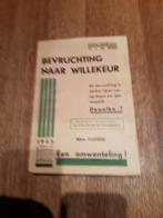 boek bevruchting naar willekeur, Enlèvement ou Envoi, Comme neuf