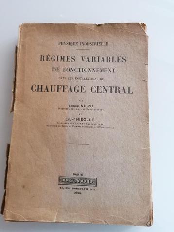 Livre " Chauffage central" 1925, Enlèvement ou Envoi, Utilisé