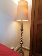 Hoge vintage lamp in tin met kap., Ophalen of Verzenden, Zo goed als nieuw
