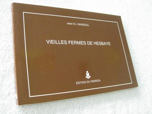 Hesbaye – Jean Hansoul - EO 1989 – rare dédicacé, Livres, Histoire nationale, Utilisé, Enlèvement ou Envoi