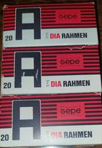 Diapositives GEPE DIA 20 RAMEN 2"x2"24x3624x245x5 avec verre, Enlèvement ou Envoi, Neuf