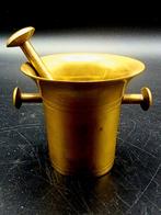 Messing mortier en stamper, Ophalen of Verzenden