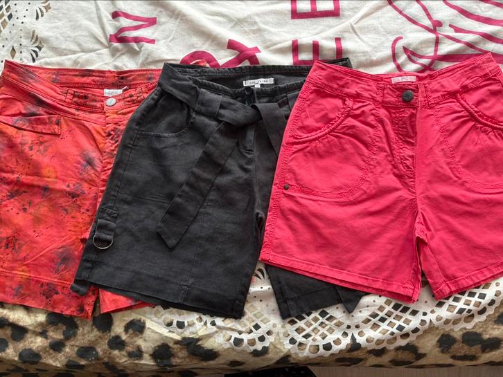 Lot shorts 3 stuks (38-40)., Kleding | Dames, Dames-kledingpakketten, Zo goed als nieuw, Maat 38/40 (M), Ophalen