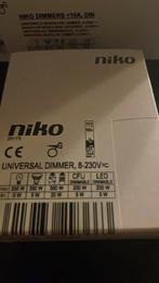 Universele dimmer Niko 330-00700, Doe-het-zelf en Bouw, Elektriciteit en Kabels, Ophalen of Verzenden, Nieuw