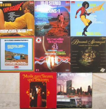 Lot van 11  EASY LISTENING  compilatie vinyl lp's beschikbaar voor biedingen