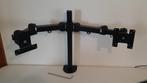 Monitor arm dubbel voor 27inch shermen, Ophalen, Gebruikt
