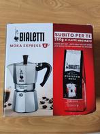 Moka Bialetti Italiaans koffiezetapparaat, Elektronische apparatuur, 2 tot 4 kopjes, Nieuw, Koffiemachine, Gemalen koffie