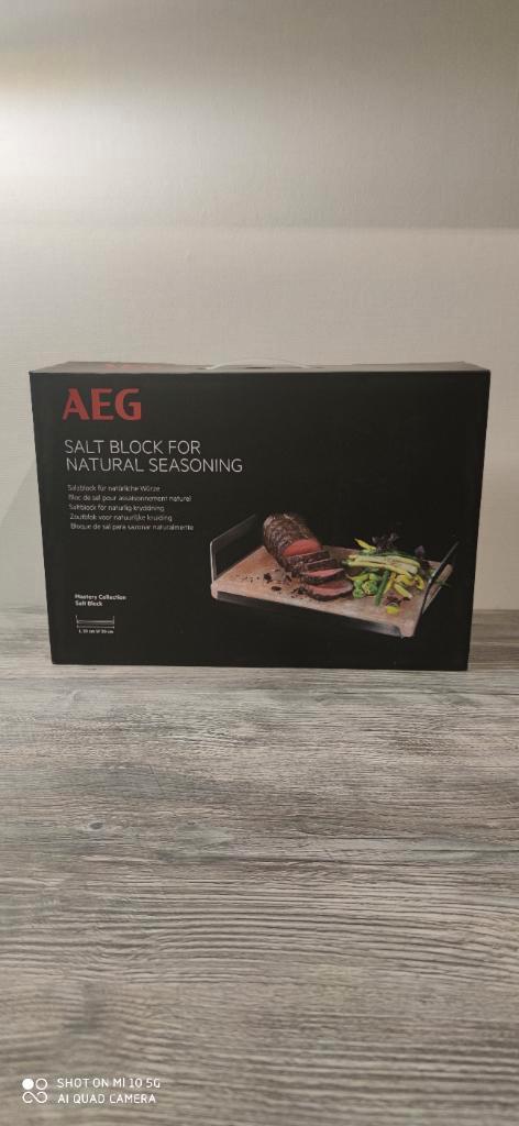 AEG zoutsteen, Huis en Inrichting, Keuken | Potten en Pannen, Nieuw, Overige typen, Overige materialen, Inductieplaat, Ophalen of Verzenden
