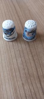 2 vingerhoedjes van Barcelona. Nieuw. Ook apart te koop., Verzamelen, Vingerhoedjes, Ophalen of Verzenden, Nieuw, Porselein