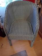 fauteuil en osier, Ophalen