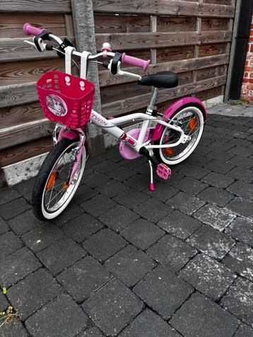 Kinder fiets Btwin 16inch roze beschikbaar voor biedingen