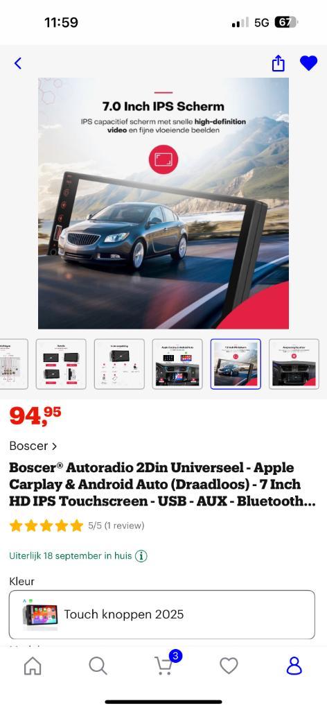 Autorijden, Auto diversen, Autoradio's, Nieuw, Ophalen of Verzenden