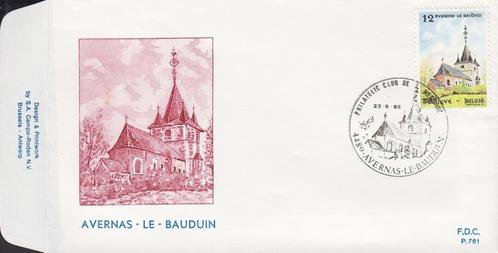 1985 - BELGIË - FDC Avernas-le-Bauduin [Y&T 2179], Postzegels en Munten, Postzegels | Europa | België, Postfris, 1e dag stempel