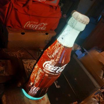 Bouteille Coca-cola lumineuse 60 cm, Enlèvement ou Envoi, Comme neuf