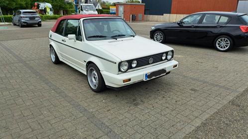 Vw Golf 1 Cabrio, Auto's, Volkswagen, Particulier, Golf, Benzine, Zwart, Zwart, Ophalen