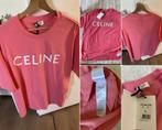 T shirt Celine Rose taille L, Vêtements | Femmes, Manches courtes, Enlèvement ou Envoi, Rose, CELINE