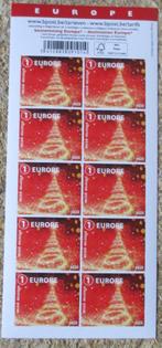 1 boekje kerst 2025 europa, Kerst, Frankeerzegel, Ophalen of Verzenden, Zonder stempel
