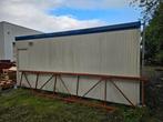 2 buro containers, Doe-het-zelf en Bouw, Bouwketen en Schaftketen, Ophalen, Gebruikt