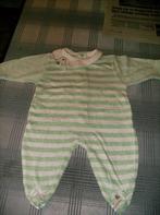 groen gestreept pakje 1 maand, Enfants & Bébés, Vêtements de bébé | Taille 50, Enlèvement ou Envoi, Costume