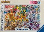 Puzzle Pokemon 1000 stukken (volledig), Ophalen, Zo goed als nieuw, Legpuzzel