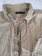 Tommy Hilfiger overhemd, beige, large, Kleding | Heren, Overhemden, Ophalen of Verzenden, Zo goed als nieuw, Beige