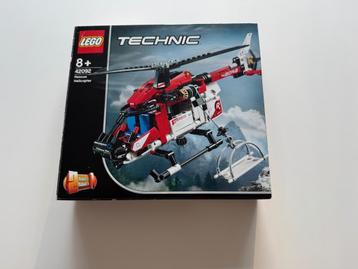Lego Technic - Rescue Helicopter 42092 - gebruikt beschikbaar voor biedingen
