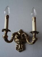 Bronzen wandlampen (2 stuks), Maison & Meubles, Lampes | Appliques, Enlèvement