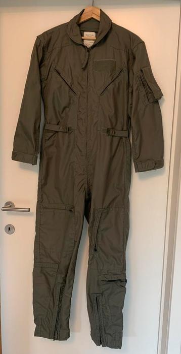 Flightsuit pilotenoverall USAF zomerversie sage green small beschikbaar voor biedingen