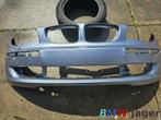 Voorbumper grijs BMW 1-serie E81 E87 LCI 51110029500, Utilisé, BMW, Avant, Enlèvement ou Envoi