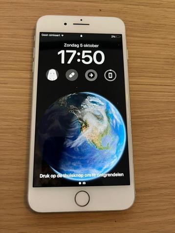 Iphone 8 Plus 64GB Wit beschikbaar voor biedingen