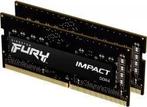 Kingston FURY Impact 64GB Kit (2x32GB) DDR4-3200 CL20, Computers en Software, RAM geheugen, Gebruikt, DDR4, 64 GB, Laptop