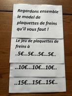 Destockage plaquettes de frein Motos, Quads, Scooter., Enlèvement ou Envoi