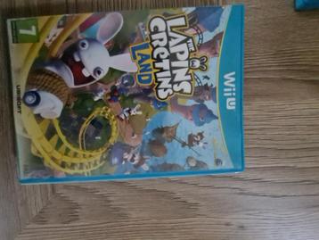 Lapins cretin land wiiu, 1 joueur, Enlèvement ou Envoi, Utilisé, À partir de 3 ans