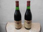 2 flessen CHATEAU NEUF DU PAPE  1969, Verzamelen, Ophalen of Verzenden, Vol