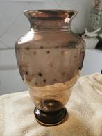 Très joli vase Art Déco en verre brun, Antiquités & Art, Antiquités | Vases, Enlèvement ou Envoi