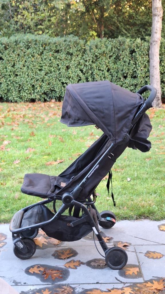 Mountain Buggy type Nano + opbergzak, Kinderen en Baby's, Buggy's, Gebruikt, Overige merken, Verstelbare rugleuning, Zonnekap
