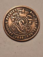 Léopold 1er  2 cents 1836, Timbres & Monnaies, Monnaies | Belgique, Enlèvement ou Envoi, Monnaie en vrac, Autre