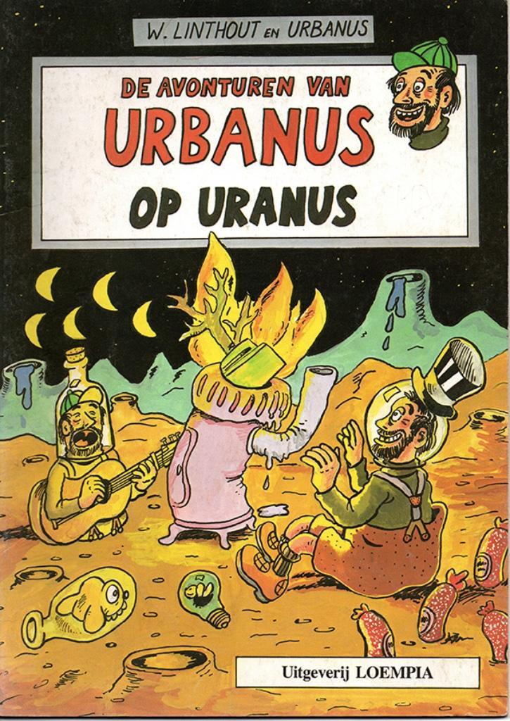 Urbanus op Uranus. Eerste druk., Boeken, Stripverhalen, Gelezen, Eén stripboek, Ophalen of Verzenden
