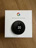 Google Nest thermostaat (3de generatie – zwart), Doe-het-zelf en Bouw, Thermostaten, Ophalen of Verzenden, Slimme thermostaat