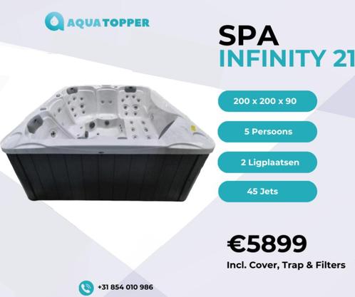 AquaLife Spa (jacuzzi) - Infinity 21 200x200cm 5p (Balboa), Tuin en Terras, Zwembad-toebehoren, Nieuw, Filter, Ophalen of Verzenden