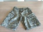 Stoere legerlook- short maat 128, Kinderen en Baby's, Kinderkleding | Maat 128, Jongen, Gebruikt, Ophalen of Verzenden, Broek