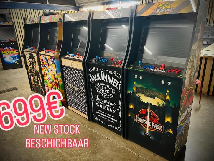Arcade kast retro gaming, Hobby en Vrije tijd, Feestartikelen | Verhuur, Nieuw, Ophalen