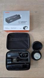 Godox Witstro AD200 Pro + round head, Audio, Tv en Foto, Foto | Flitsers, Ophalen, Zo goed als nieuw, Overige merken
