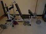 Kracht trainings bank, Sport en Fitness, Fitnessmaterialen, Ophalen, Zo goed als nieuw, Benen, Fitnessbank