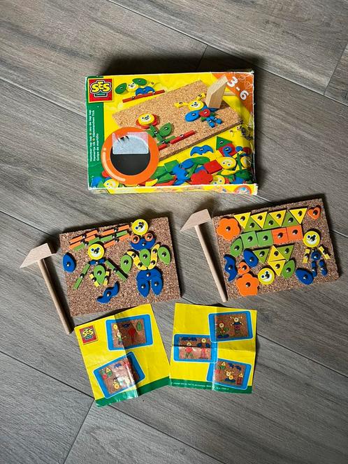 2x SES Creative Hamertje Tik speelset, Kinderen en Baby's, Speelgoed | Educatief en Creatief, Zo goed als nieuw, Ophalen of Verzenden