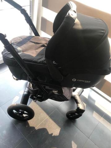 Concord Neo kinderwagen - Cosmisch Zwart 3 in 1