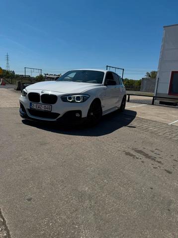 Bmw 120i m-sport, Auto's, BMW, Automaat, 4 cilinders, Wit, 5 deurs