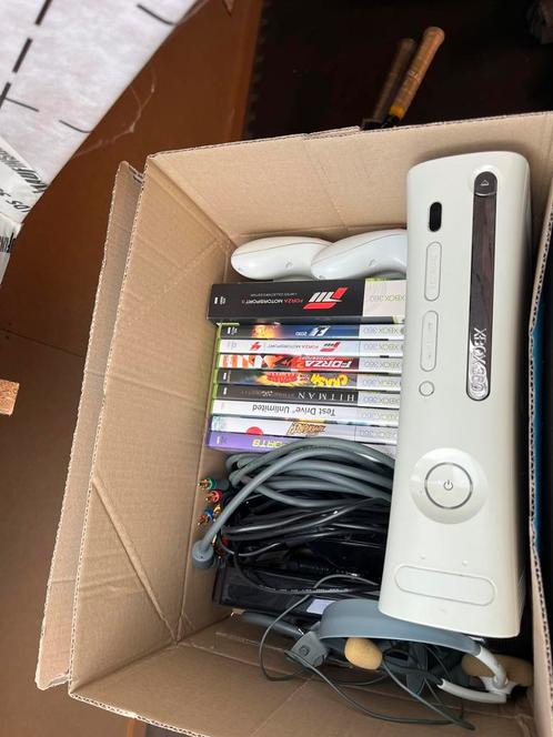 Xbox 360 Kinect, Games en Spelcomputers, Spelcomputers | Xbox 360, Gebruikt, 360 Arcade of Core, Met 2 controllers, Met games