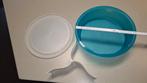 Tupperware hapjesschaal met aanpasbare onderverdeling, Huis en Inrichting, Ophalen of Verzenden, Zo goed als nieuw, Groen
