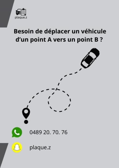 Déplacement véhicule - Location Z, Auto diversen, Auto-accessoires, Nieuw, Ophalen